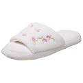 Women's Escentials Aromatherapy Rose Scented Micro-Terry Scuff Slippers