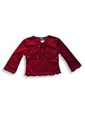 Next Concept - Girls Long Sleeved Velvet Top, Red
