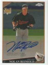 2009 Topps Chrome #231 Nolan Reimold AU (RC) - Baltimore Orioles (RC - Rookie Card - Autographed Card) (Baseball Cards)