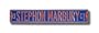 NEW YORK KNICKS "3 STEPHON MARBURY CT" Authentic METAL STREET SIGN (6" X 36")
