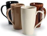 Bia Cordon Bleu Coffee Break S/4 18 oz. Latte Mugs - Multicolor