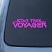 Search : STAR TREK VOYAGER - Vinyl Car Decal Sticker #1675 | Vinyl Color: Pink