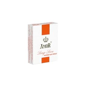 Amor Long Love studded & ribbed : 3 pr�servatifs