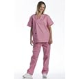 Unisex Solid Scrub Set - 2 Pockets