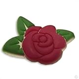 Rose fleur Blinky- flashing shoe charm, style your Crocs, Bijoux Chaussure pour Sabots, Clogs - Style vos Crocs avec charmes de chaussures