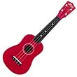 Hilo Standard Soprano Ukulele - Red