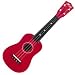 Hilo Standard Soprano Ukulele - Red