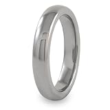 Tungsten Carbide 4mm Ring (Sizes 5-13)
