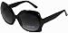 Fashionable and Trendy Retro Oversized Thick Sunglasses Style UV400 Lens in Black, Red , White and Brown