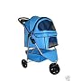 3 Wheel Dog Stroller - Blue