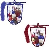 Savvy Tabby Jumbo Fun Pack of Cat Toys burgundy-color- 18-count