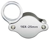 SE 16X Jewelers Loupe Large 25mm lens