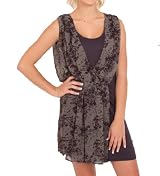 Esley Abstract Splat Dress