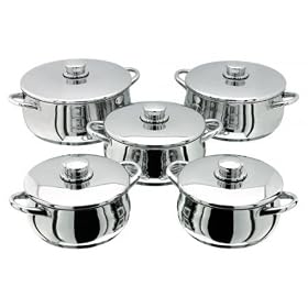 Stellar 1000 5 Piece Set Multi Steamer