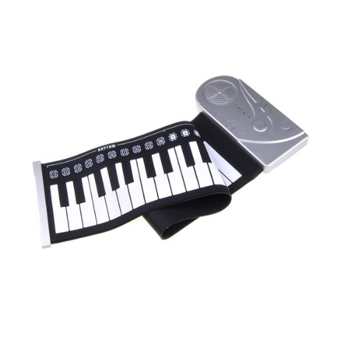 BestDealUSA Portable Flexible Roll Up Electronic Soft Keyboard Piano 49 Keys