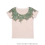(アースミュージックアンドエコロジー)earth music&ecology 初音ミクコラボ第2弾 MIKU×AME×earthレディース半袖Tシャツ 52122C50020