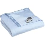 Sunbeam Royal Nights Heated Blanket, Twin, Summer Sky