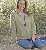 Ladies' Original Micro Chenille Full Zip Hooded Cardigan