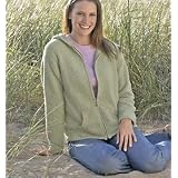 Ladies' Original Micro Chenille Full Zip Hooded Cardigan at Colorado Trading