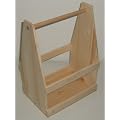 6er Holztr�ger f�r 6 Flaschen Bier