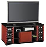 Quest TV and Video Game Station- Black/ Red
