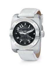 Christian Audigier Unisex FOR-206 Fortress Bird Cage Stainless Steel Watch
