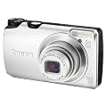 Canon PowerShot A3200 IS Digital Camera - Silver (14.1MP, 5x Optical Zoom) 2.7 inch LCD