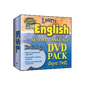 The Standard Deviants - Learn English as a Second Language (ESL) DVD 4-Pack
