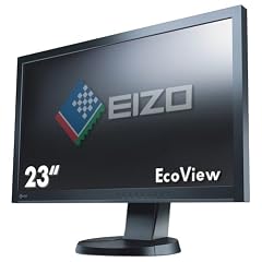 Eizo EV2315W-BK 58,4 cm (23 Zoll) LED Monitor (DVI, VGA, 5ms Reaktionszeit) schwarz
