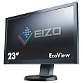 Eizo EV2315W-BK 58,4 cm (23 Zoll) LED Monitor (DVI, VGA, 5ms Reaktionszeit) schwarz