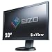 Eizo EV2315W-BK 58,4 cm (23 Zoll) LED Monitor (DVI, VGA, 5ms Reaktionszeit) schwarz