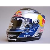 F1　レプリカヘルメット セバスチャン・ベッテル　2010年 XLサイズ(61-62cm)【受注生産】