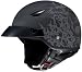 HJC CL-21M Skull & Thorns MC-5F Open Face Motorcycle Helmet Matte Black XXXL