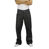 Ecko Unlimited Mens Black Baggy Fit Denim Jeans by Marc Ecko