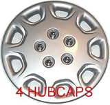 14" SET OF 4 HUBCAPS TOYOTA CAMRY WHEEL COVERS DESIGN ARE UNIVERSAL HUB CAPS FIT MOST 14 INCH WHEELS