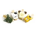 [Cute Animals-2] - Wooden Clips / Wooden Clamps / Mini Clips