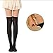 SusenstoneGirl Tattoo High Knee Socks Sheer Pantyhose Mock Stocking Tights
