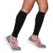 Compression Leg Sleeves – Calf Sleeves to Relieve Shin Splints, Shin Sleeve, Footless Compression Socks - Great for Running, Cycling, Traveling