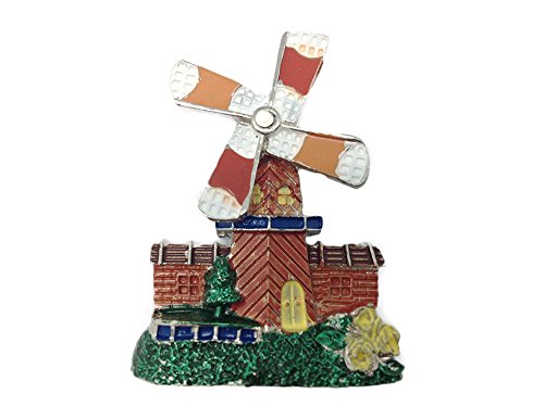 German Hat Pin: Windmill