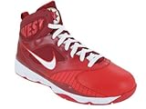 IMAGE OF Nike Men's NIKE HURACHE 09 ASG BASKETBALL SHOES 8 (VARSITY CRIMSON/WHITE/ATOM RED)