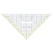 Aristo TZ-Dreieck ARISTO m.Griff Hyp.32,5cm PLEXIGLAS GLASKLAR, 1648/2
