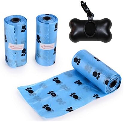 52 Roll (780 Bags) Dog Pet Waste Poop Bags Clean up refills+FREE Bone Dispenser Leak-Proof Pet Waste Bags for Dog Waste, Cat Litter