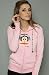 Paul Frank The Julius Headphones Hoody with Functional Earbuds in Pink hood ,Sweatshirts for Women
