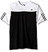 adidas Performance Boys Club Tee, Black, Medium