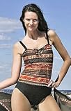 Your Best Look Kona Stripe Tankini Swimsuit - Plus Size Swimsuit Plus Size Swimsuits