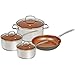 NuWave Cookware Set, Silver, 7 Piece