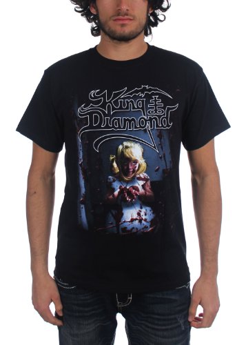 Authentic KING DIAMOND Give Me Your Soul T-Shirt L Mercyful Fate NEW
