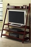 Wide Screen Tv Stand 64.hx53w Dark Walnut