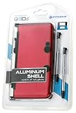 3DS Aluminum Shell plus Stylus Pens Kit - Red