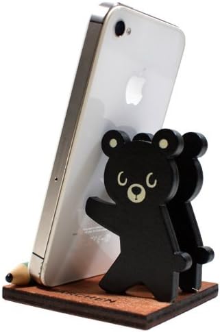DECOLE: "BARCHEN LYRIKER" SMARTPHONE STAND (BLACK BEAR)